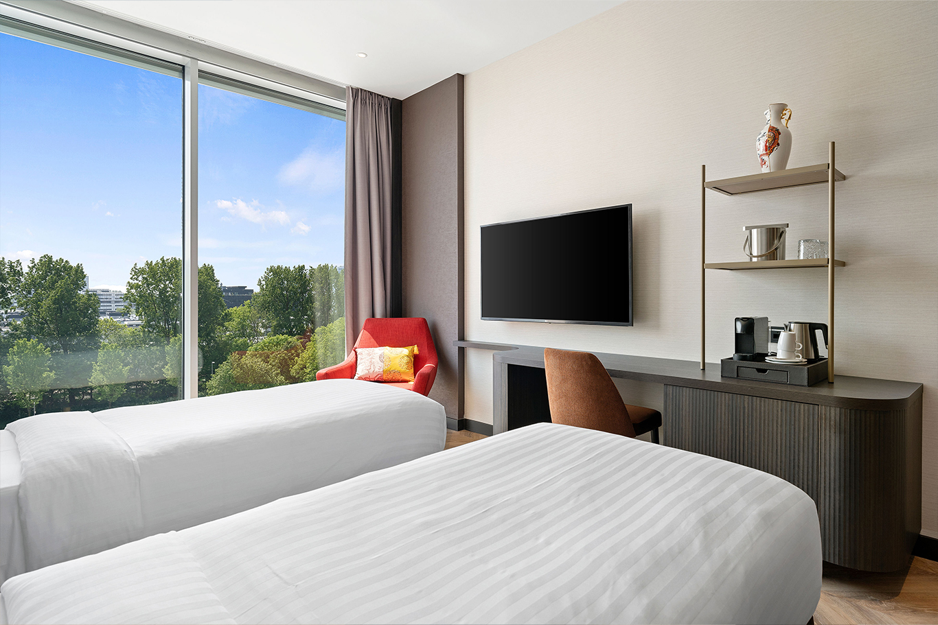 Redesigned Twin - Corendon Amsterdam New-West, a Tribute Portfolio Hotel