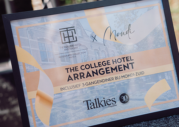 The College Hotel awarded the Talkies Terrace Award 2024